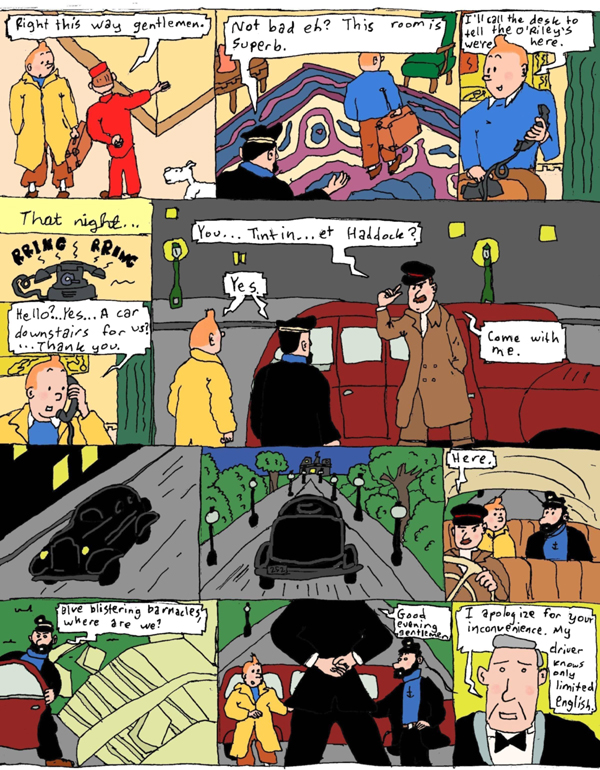 Tintin and the Flute of the Wendigo by Conlan - Page 5
